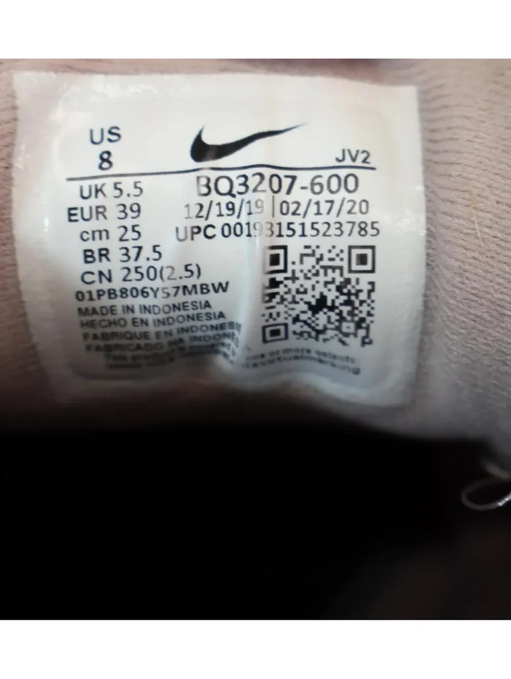 Nike Women sz 8 Revolution 5 BQ3207-600 Pink Running Gym